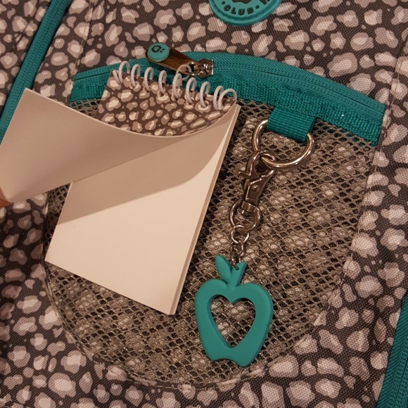 Double Dutch Club grey cheetah backpack - Picture 2 of 5